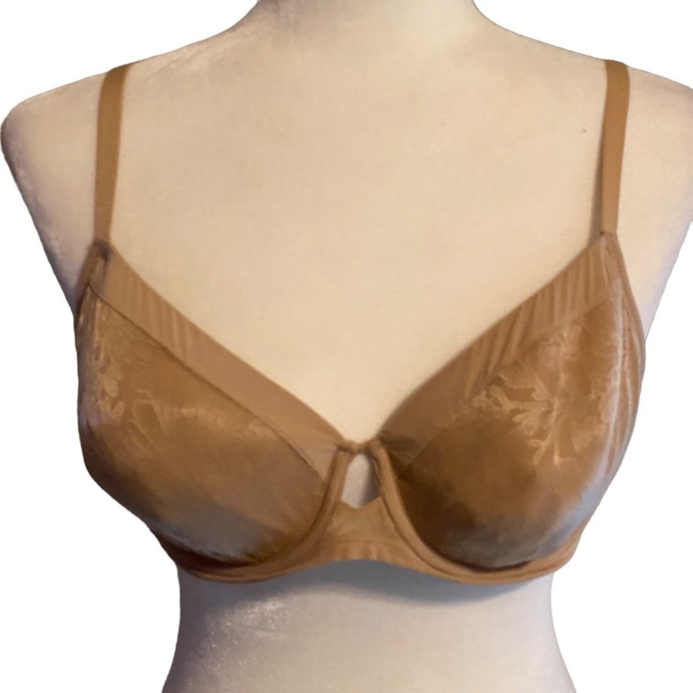 Soma Intimates Women Beige Underwire Lightest Life Perfect Coverage Bra‎ Sz 38C